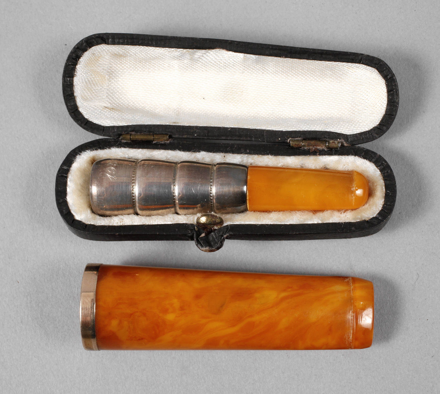 Zigarren- und Zigarettenspitze Bernstein