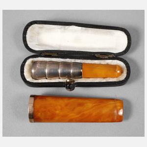 Zigarren- und Zigarettenspitze Bernstein