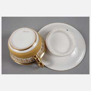 Frankreich Sammeltasse Biedermeier