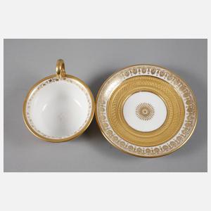 Frankreich Sammeltasse Biedermeier