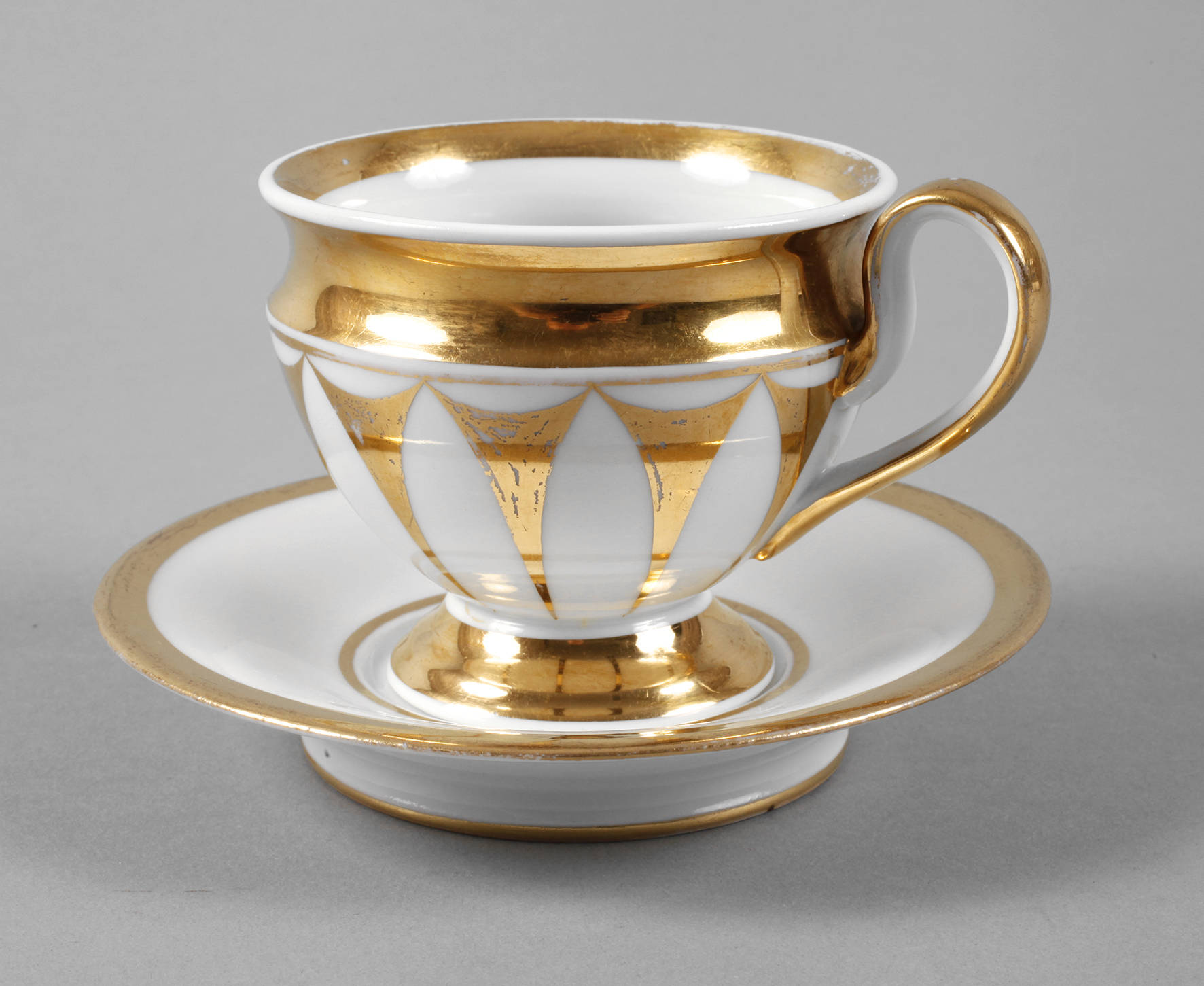 KPM Berlin Sammeltasse Biedermeier