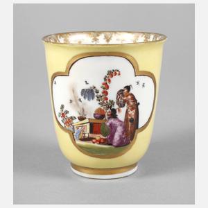Meissen Koppchen mit Chinoiserien