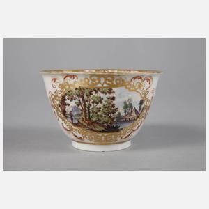 Meissen Koppchen mit Landschaftsdekor
