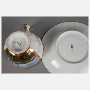 Meissen Ansichtentasse