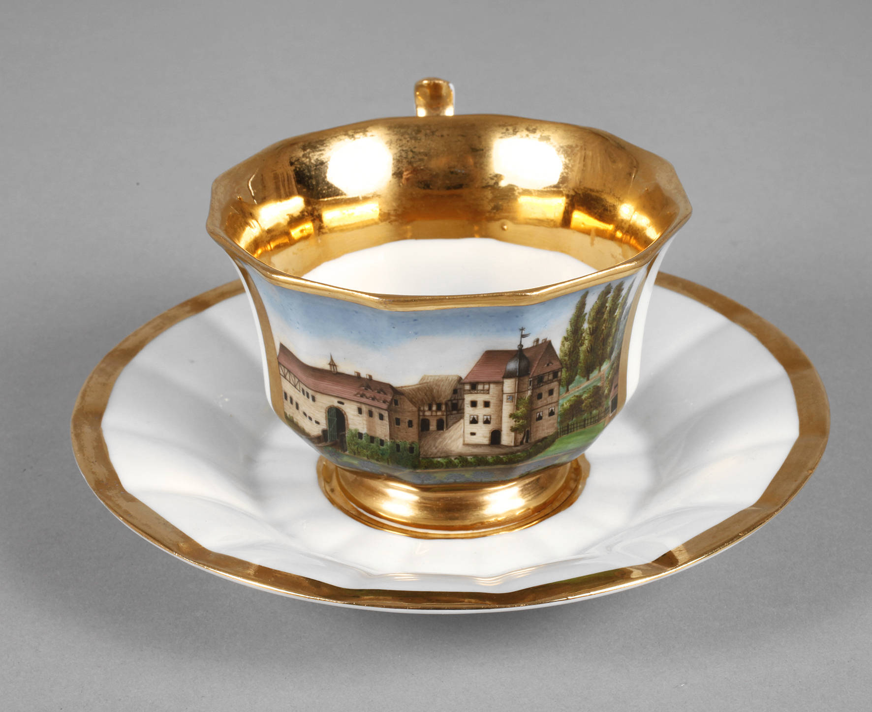 Meissen Ansichtentasse