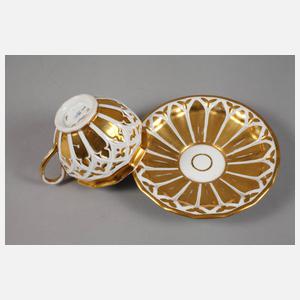 Meissen Biedermeiertasse