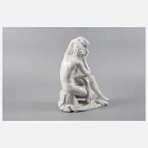 Augarten Wien große Skulptur ”Nach dem Bade”