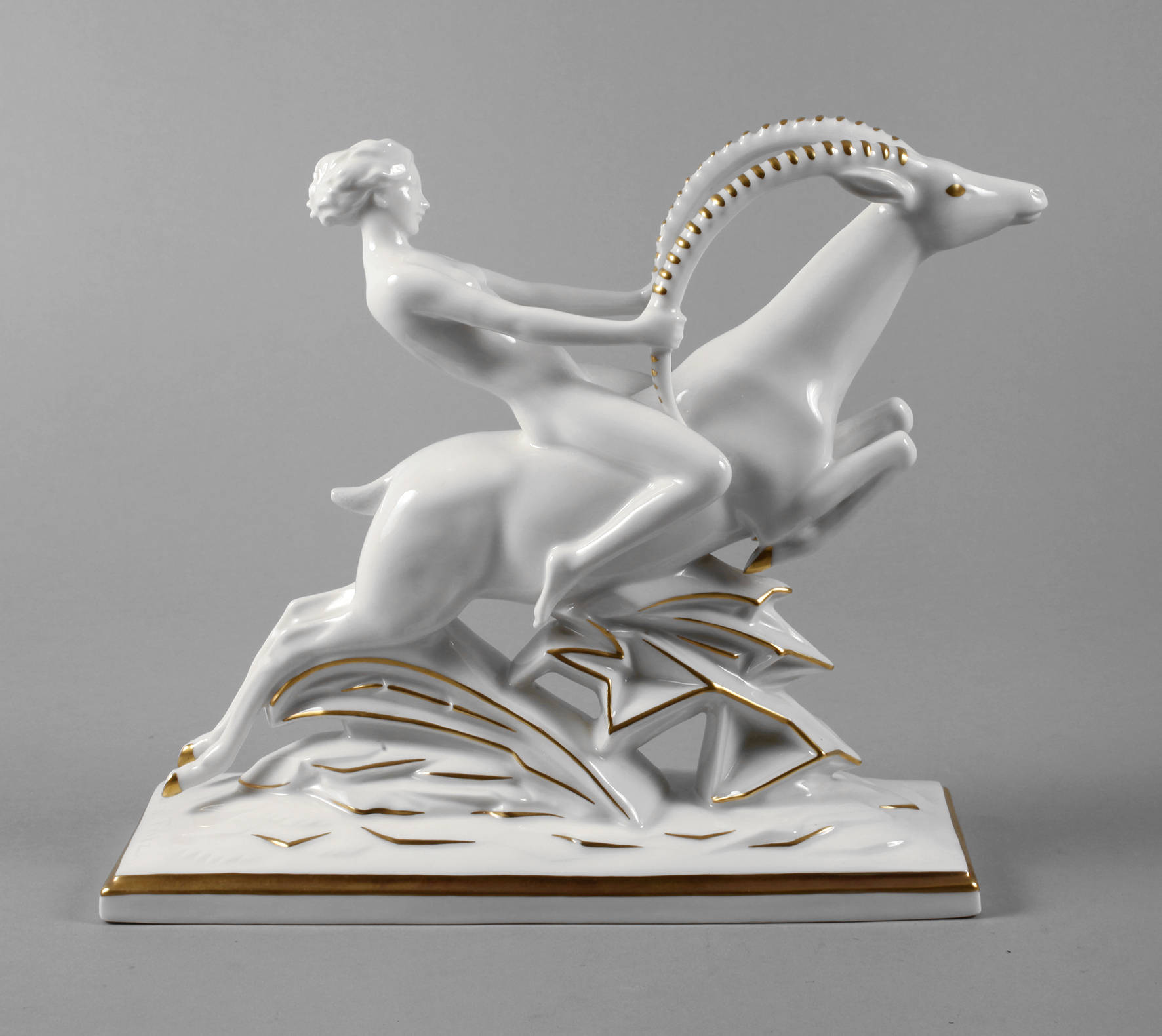 Hutschenreuther Springbockreiterin