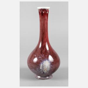 KPM Berlin Jugendstilvase Laufglasur