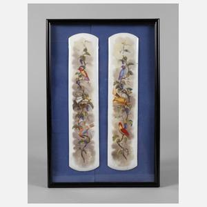 KPM Berlin Paar Porzellanschilder