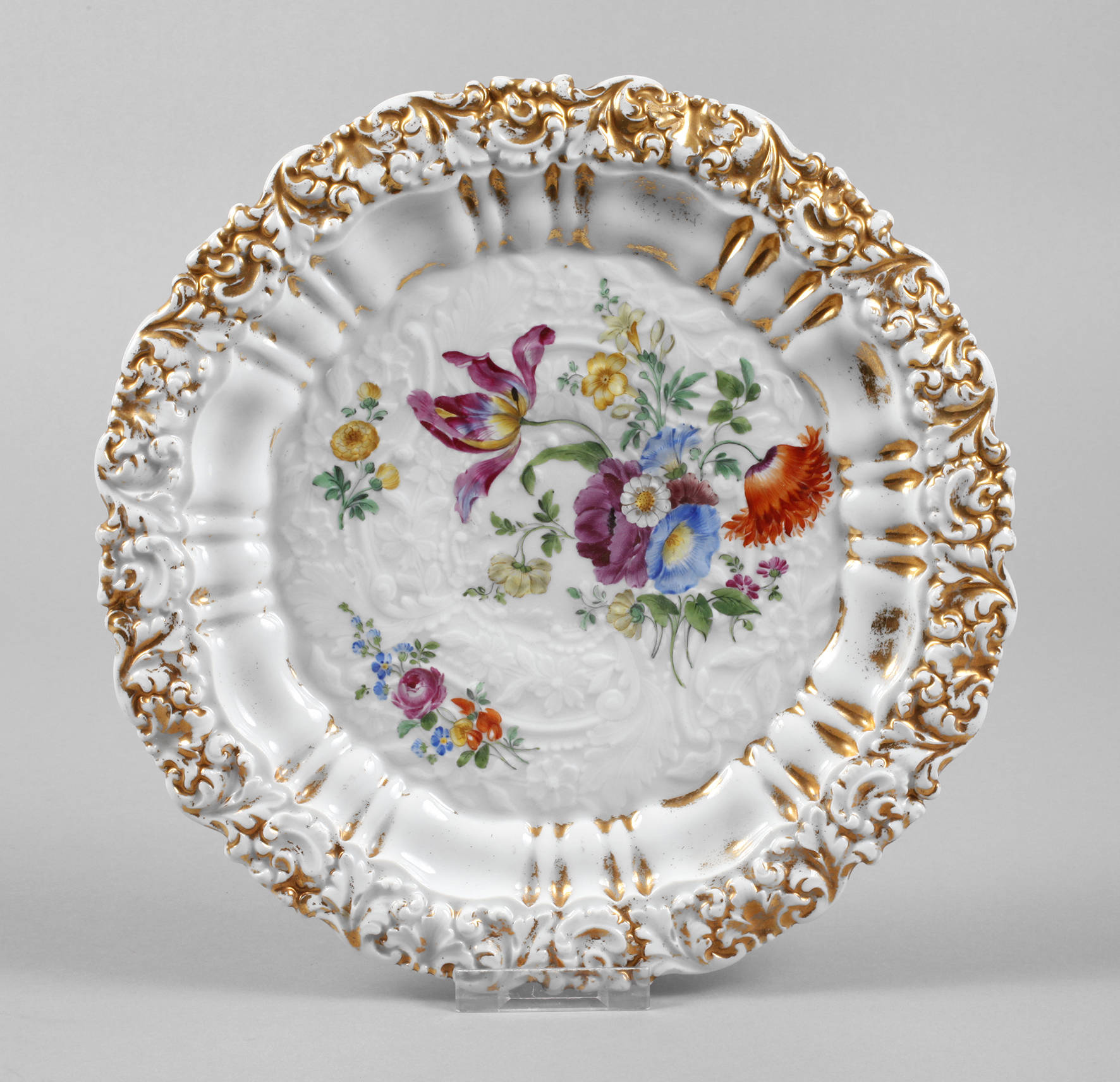 Meissen Biedermeierteller