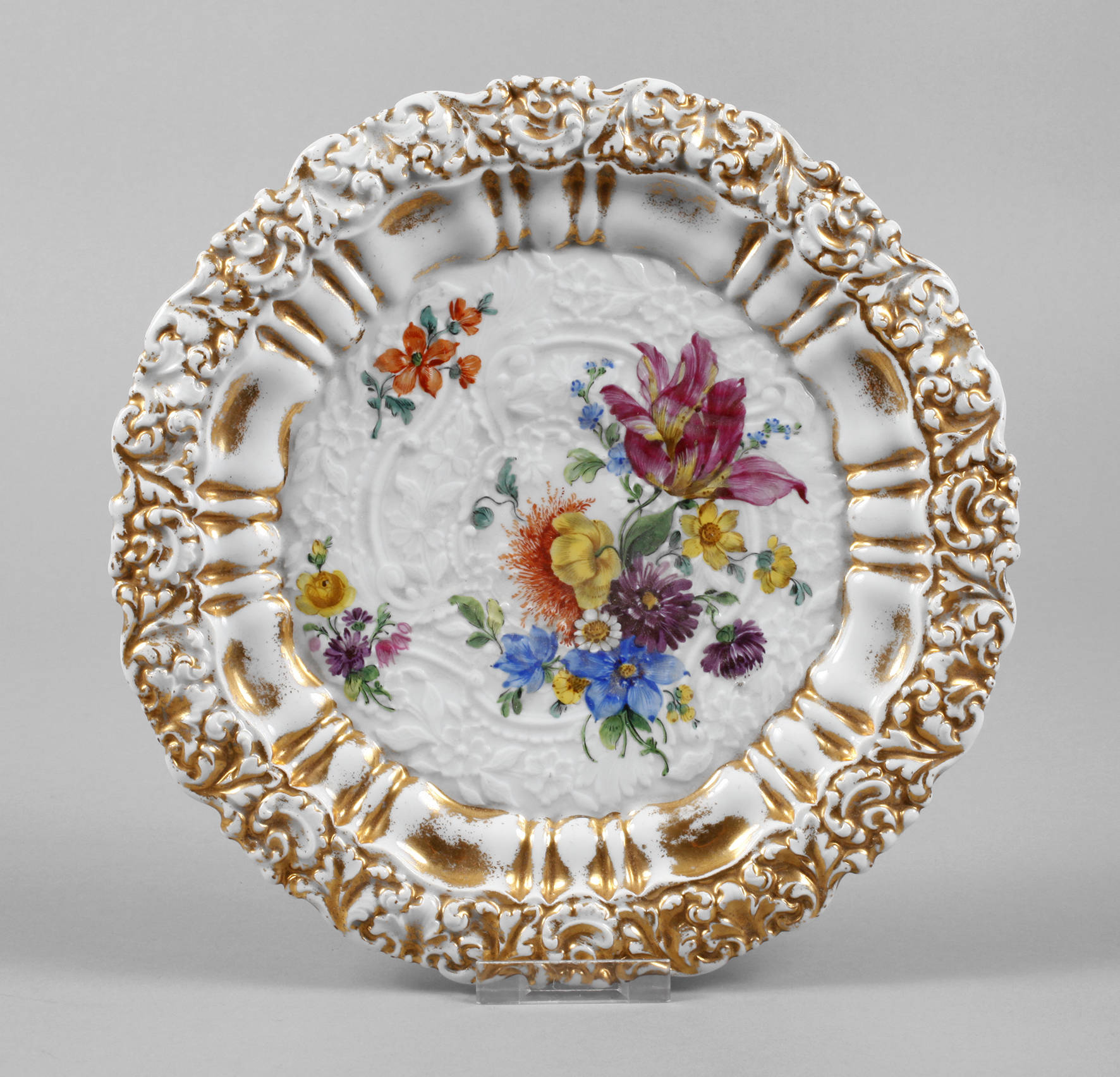 Meissen Biedermeierteller