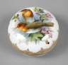 Meissen Deckeldose Rotkehlchen