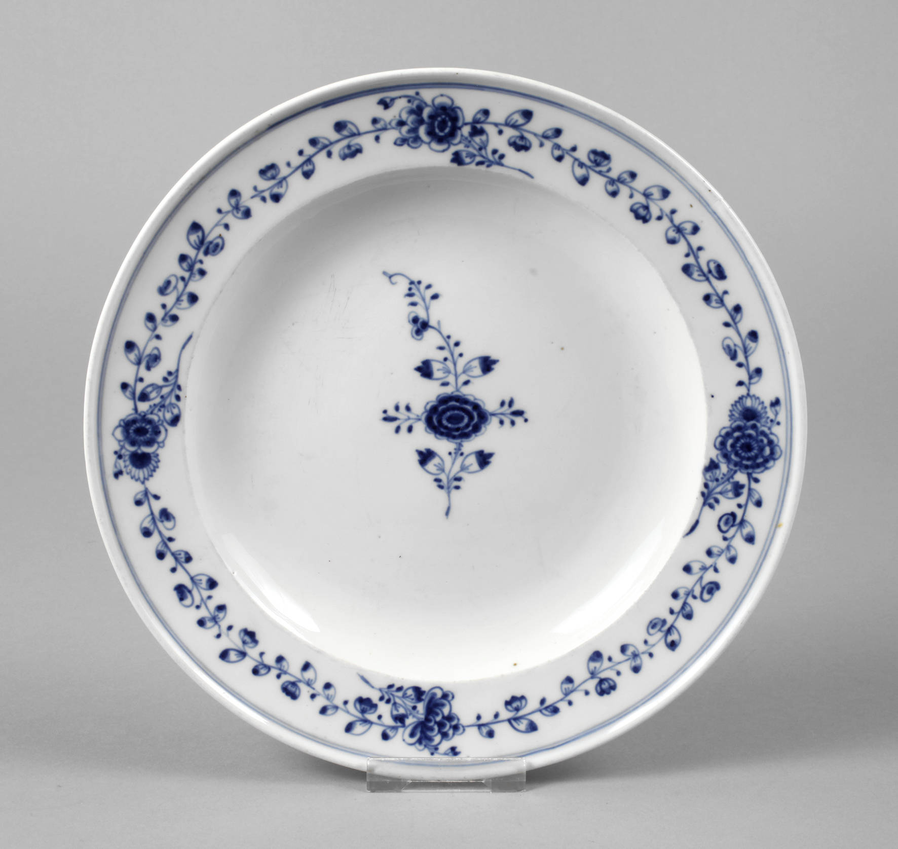 Meissen Teller Indische Blume