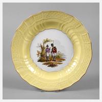 Meissen Teller Soldatenmotiv111