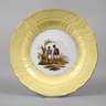 Meissen Teller Soldatenmotiv