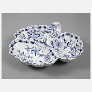 Meissen Cabarettschale Zwiebelmuster