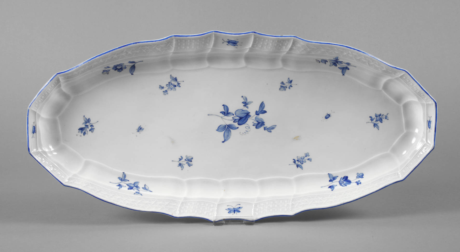 Meissen Fischvorlegeplatte