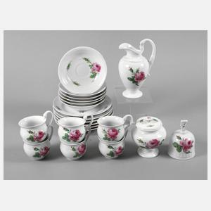 Meissen Restservice ”Rote Rose”