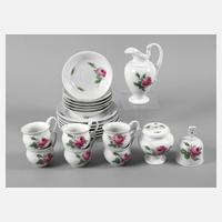 Meissen Restservice ”Rote Rose”111