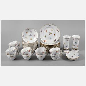 Meissen Restservice Streublümchen