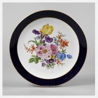 Meissen Teller Kobaltrand111