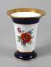 Meissen Trichtervase mit Kobaltrand
