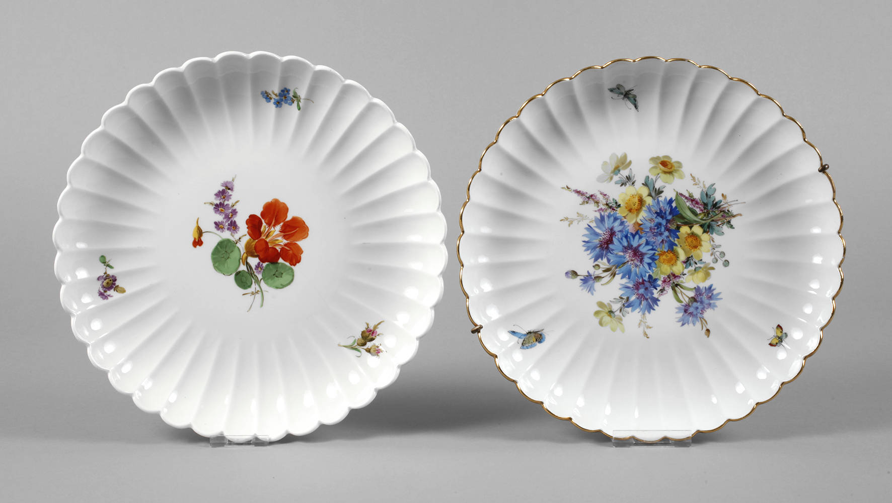 Meissen zwei Vorlegeteller