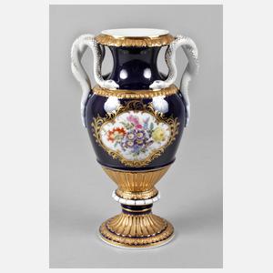 Meissen kleine Schlangenhenkelvase