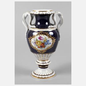 Meissen kleine Schlangenhenkelvase