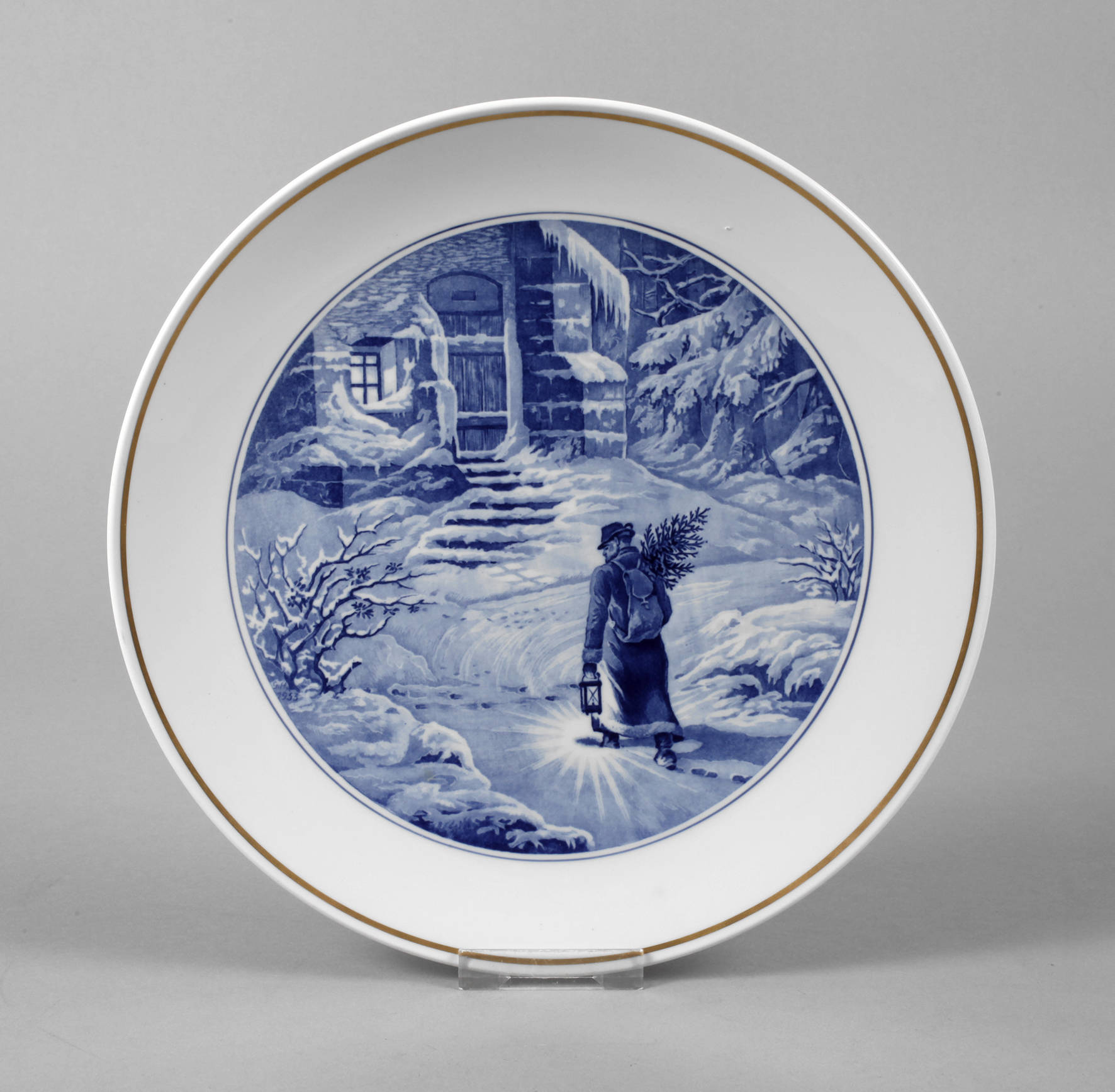 Meissen Weihnachtsteller