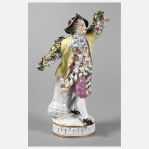 Meissen Galant mit Blumengirlande