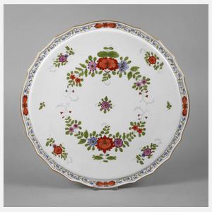 Meissen große Tortenplatte