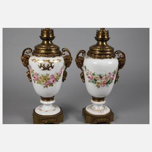 Paar Lampenfüße Napoleon III.