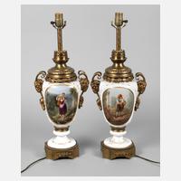 Paar Lampenfüße Napoleon III.111