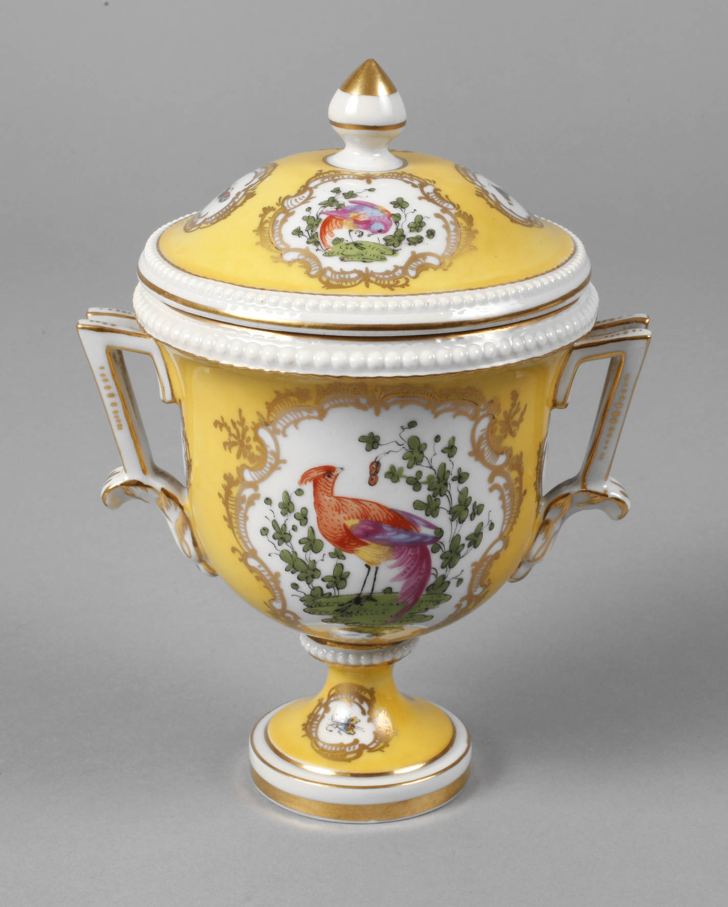 Potschappel Dresden Deckelvase