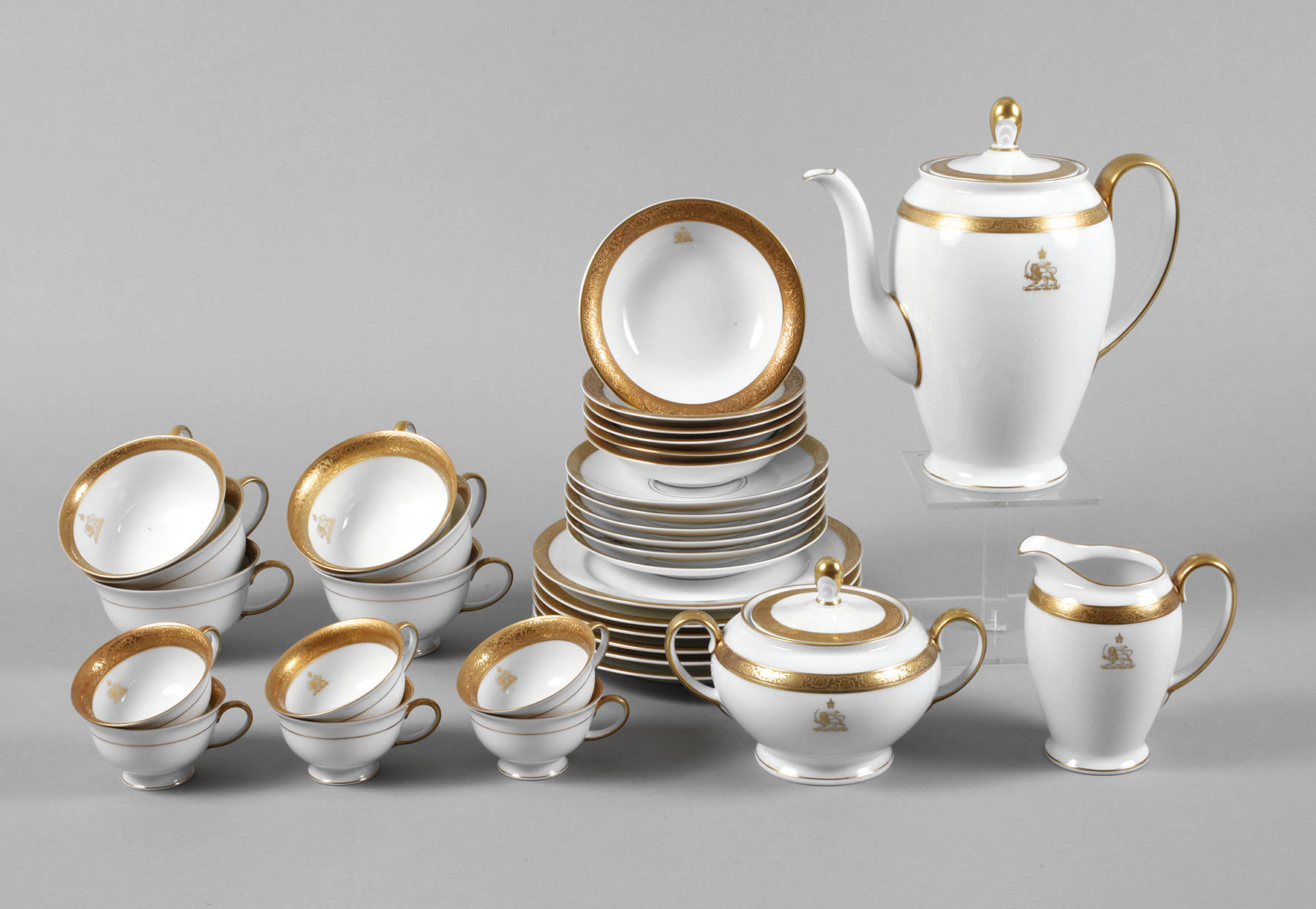 Rosenthal Service für den Schah von Persien