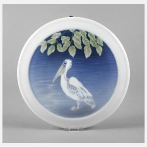 Rosenthal Wandplatte Pelikan