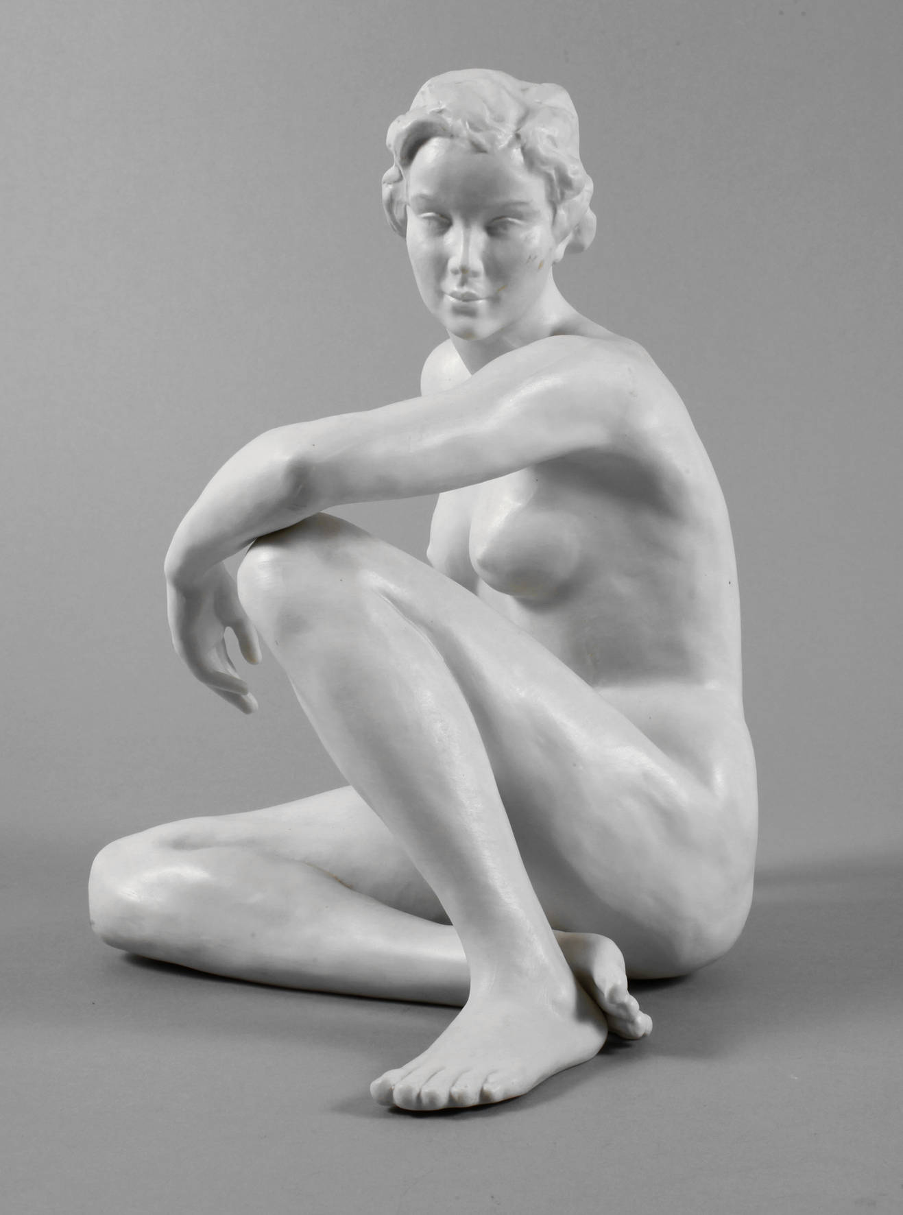 Schaubachkunst Aktfigur Sitzende