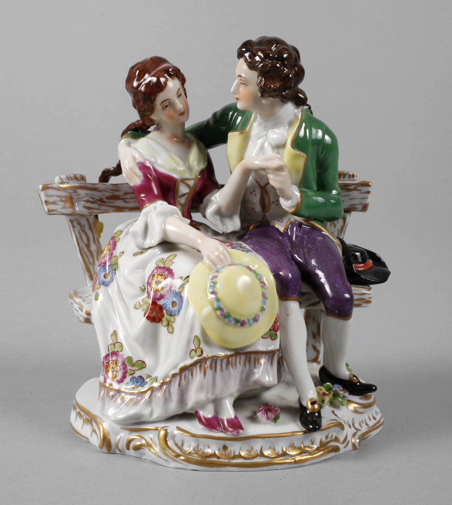 Volkstedt Liebespaar