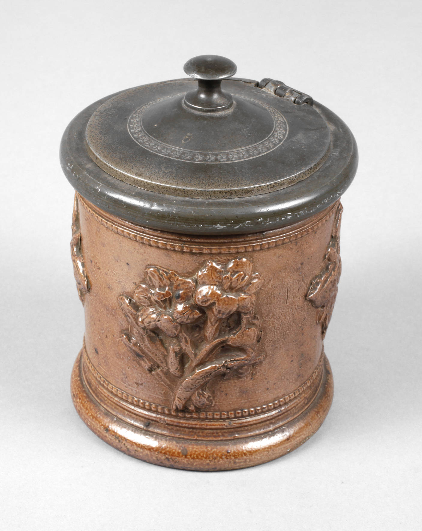 Steinzeug Deckeldose