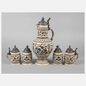 Biergarnitur 5-teilig