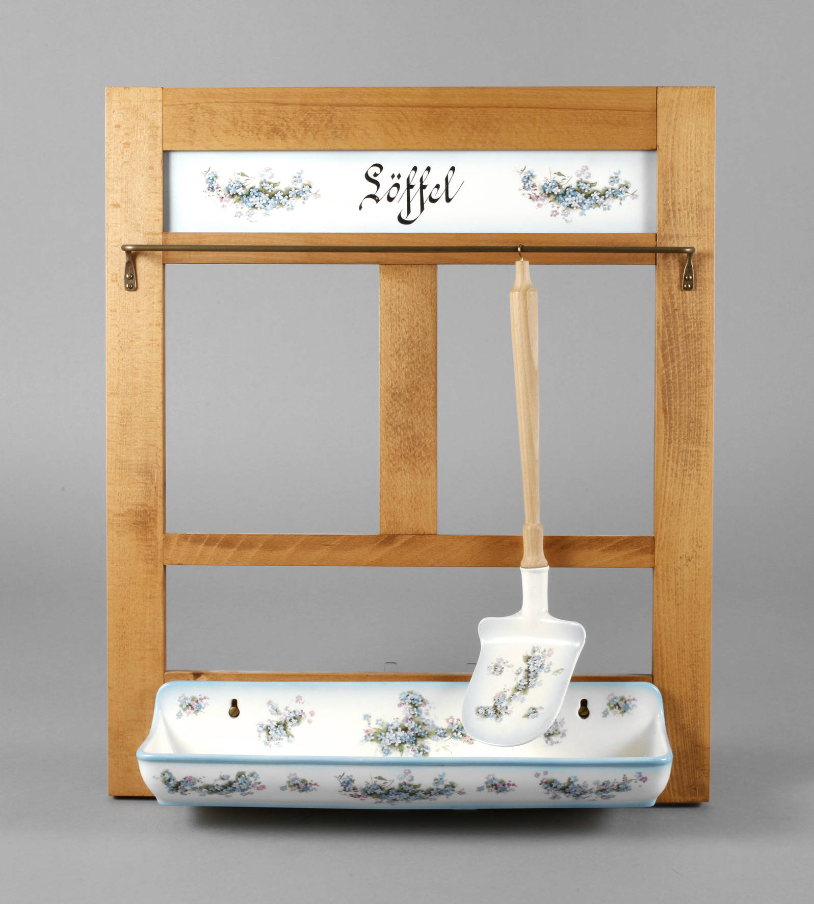 Roesler Wandschale mit Löffel und Löffelbrett