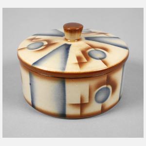 Bunzlau Deckeldose Art déco