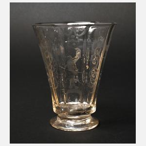 Barockes Becherglas