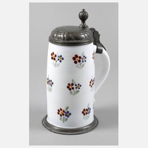 Milchglaskrug der Brauer