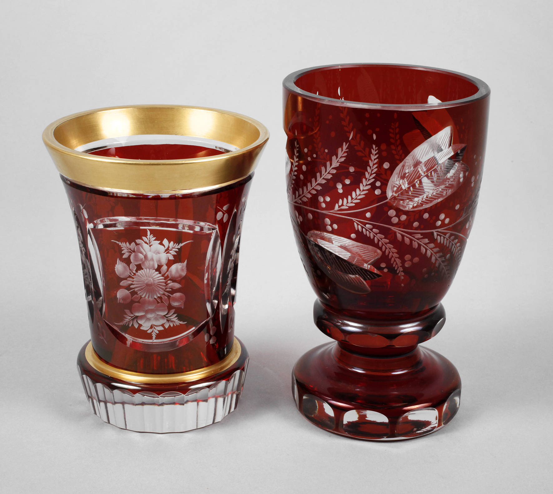 Zwei Becher Rotbeize