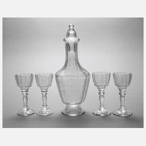 Lobmeyr Wien Likörgarnitur