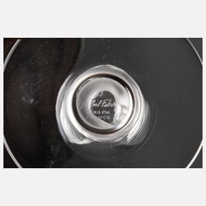 Fabergé fünf Sektflöten und neun Weingläser