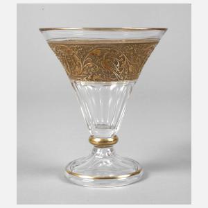 Haida Fußschale mit Ätzbordüre